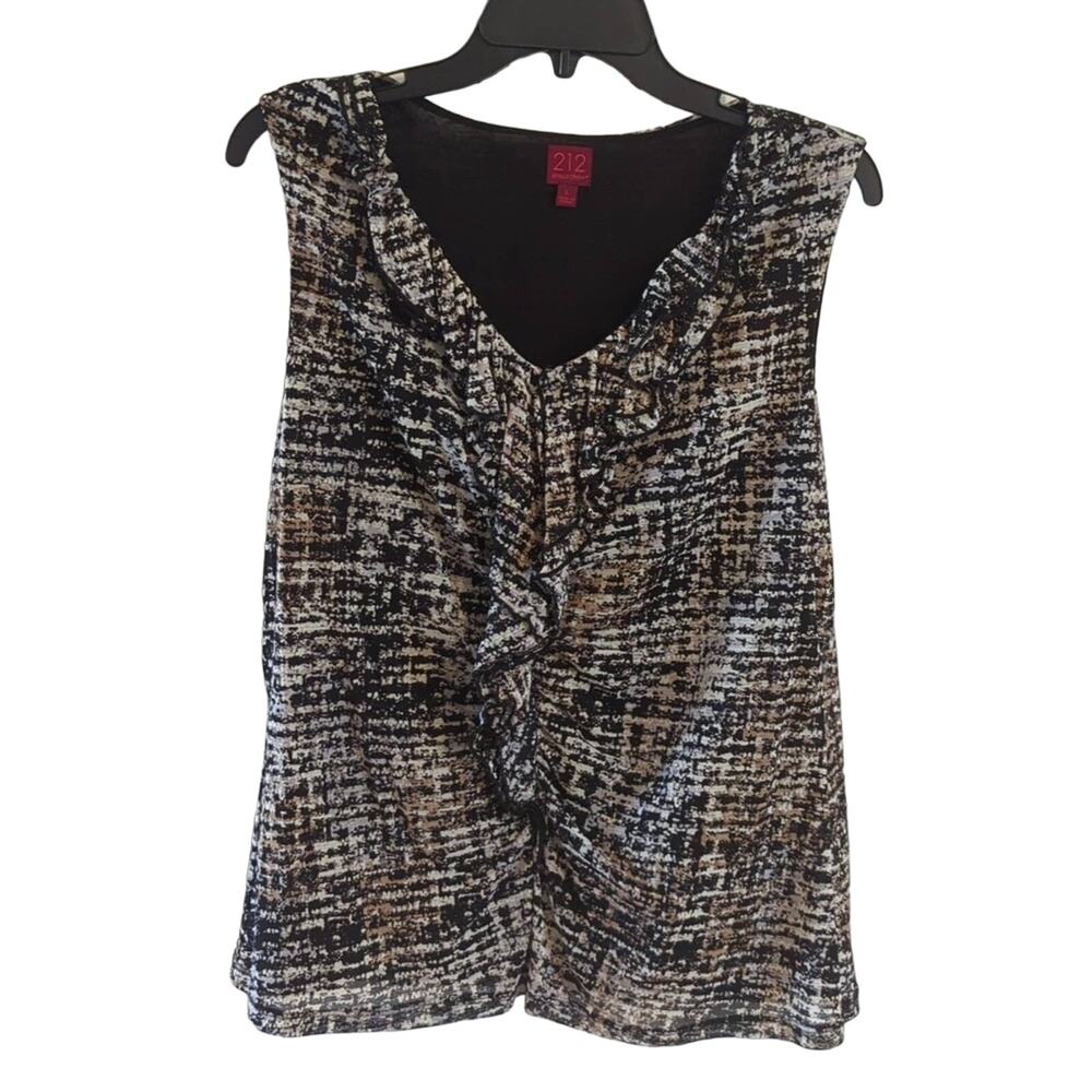 EUC 212 Collection Overlay Blouse, L